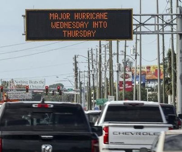 Hurricane Milton Restrengthens to Category 5 on Way to Fla. Coast