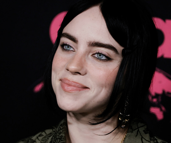 billie eilish smiling