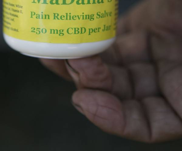 a jar of cbd salve