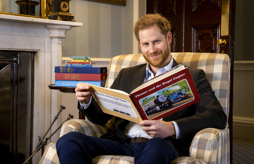 Prince Harry Records Message for Thomas the Tank Engine