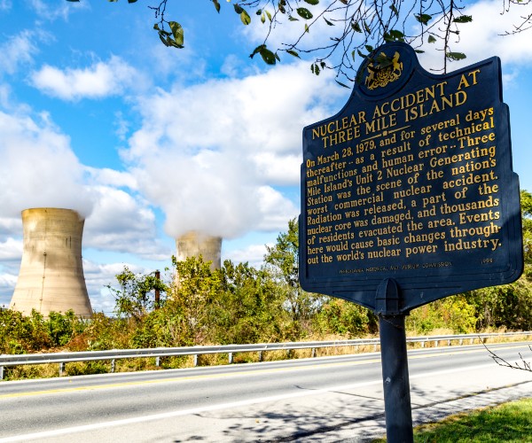 three mile island historic marker and or memorial 