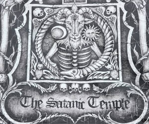 a satanic temple sign