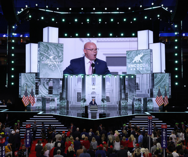 sean o'brien on stage at the rnc