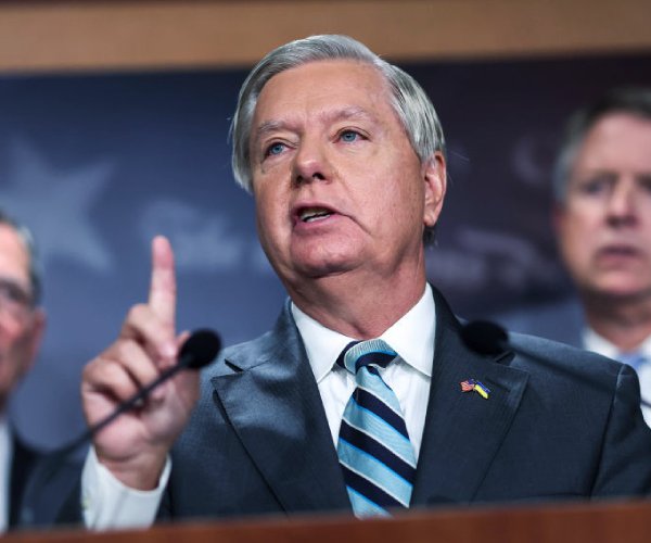 sen. lindsey graham speaking at a news conference