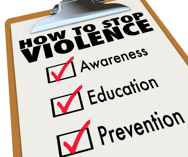 awareness education prevention to stop violence 