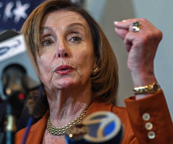 house speaker nancy pelosi speaks with the media in rzeszow poland after a visit to ukraine
