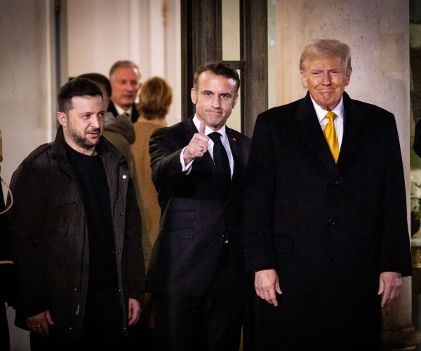  In France, Trump's Focused, Robust Diplomacy Roars Back