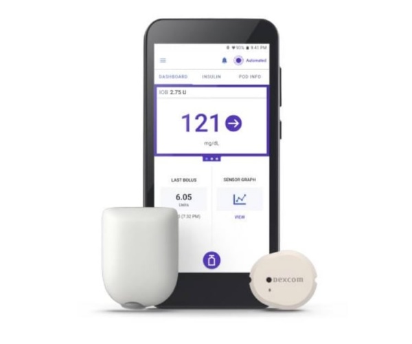 The Omnipod 5 with the Dexcom G7 CGM