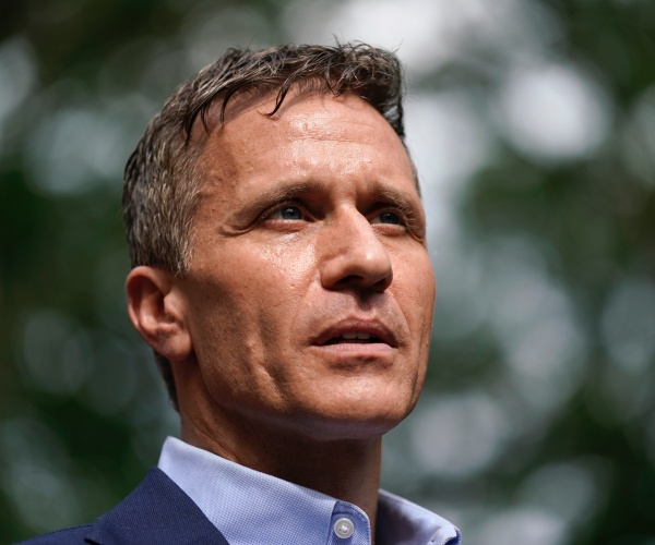 closeup of eric greitens