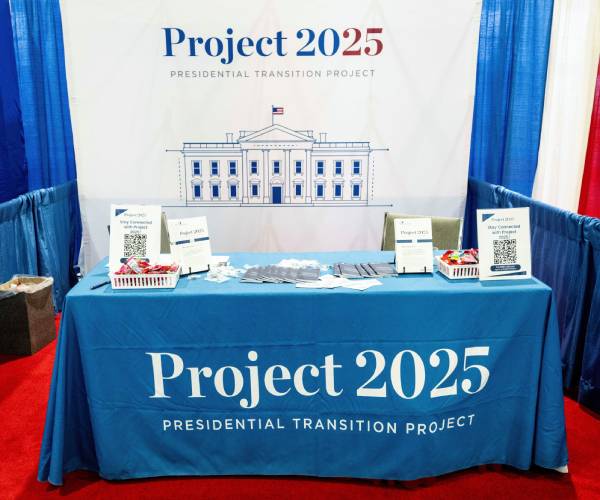 project 2025 booth