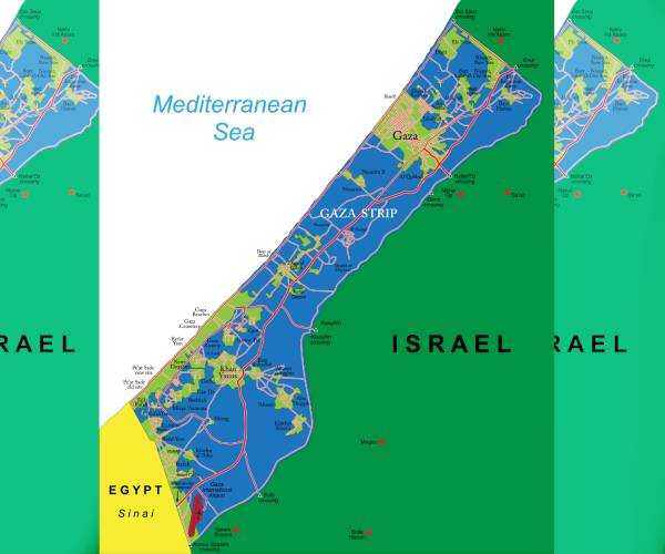 a map of gaza