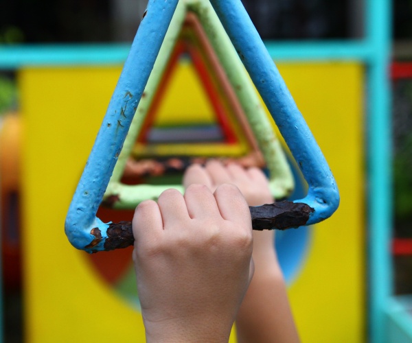 hands on playground equipment