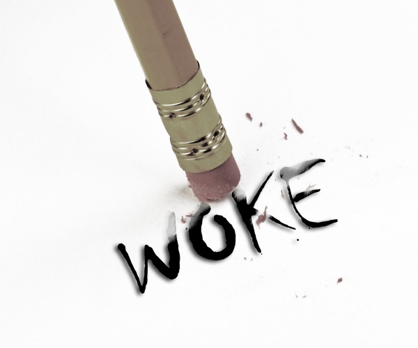 woke being erase away by pencil eraser