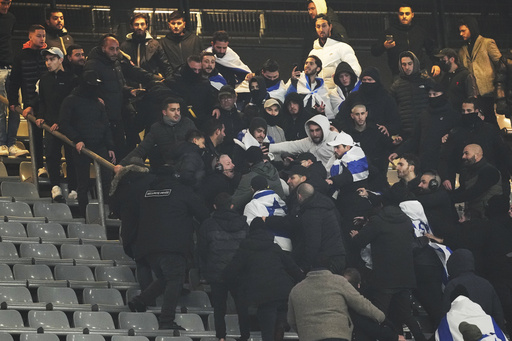 Brief Altercation Between Fans at Mars France-Israel Soccer Match