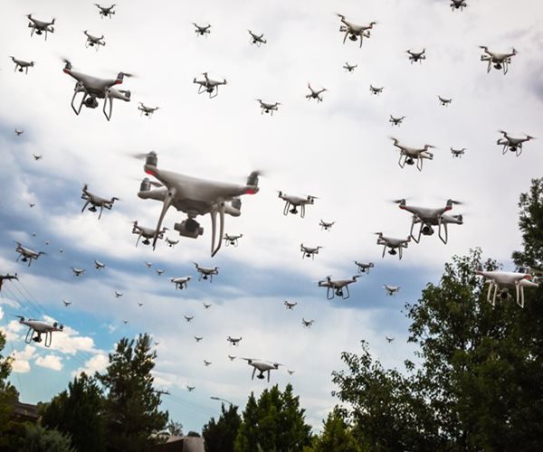 Swarm of Autonomous Drones Created in Hungary