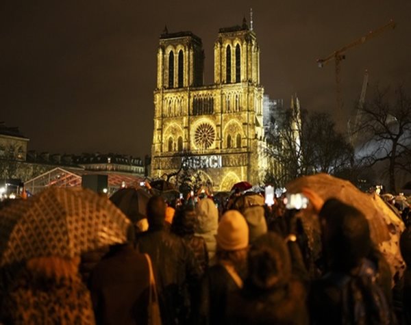 The Spiritual Heart of Paris Awakens: Notre Dame' Hosts First Mass Since 2019 Fire