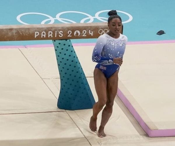 Balance Beam Slip Costs Biles an Olympic Medal