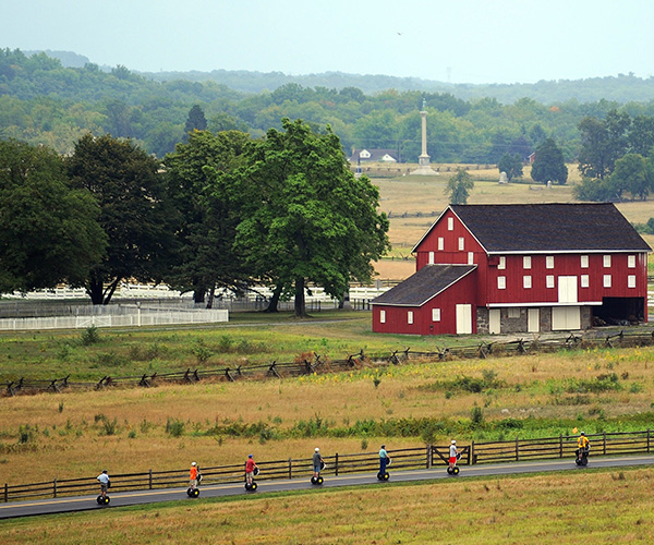 gettysburg historic battlefield location site of lincoln address 