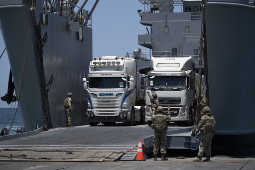 US Military Shows Reporters Pier Project in Gaza as it Takes Another Stab at Aid Delivery