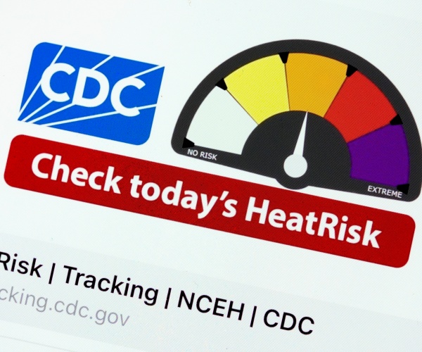 CDC's new heat risk system