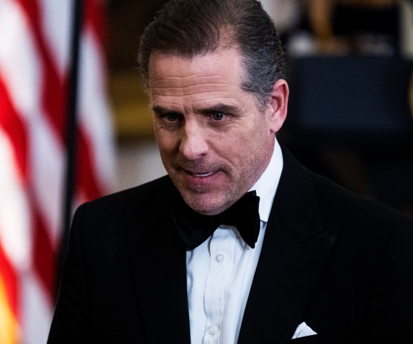 hunter biden looks on