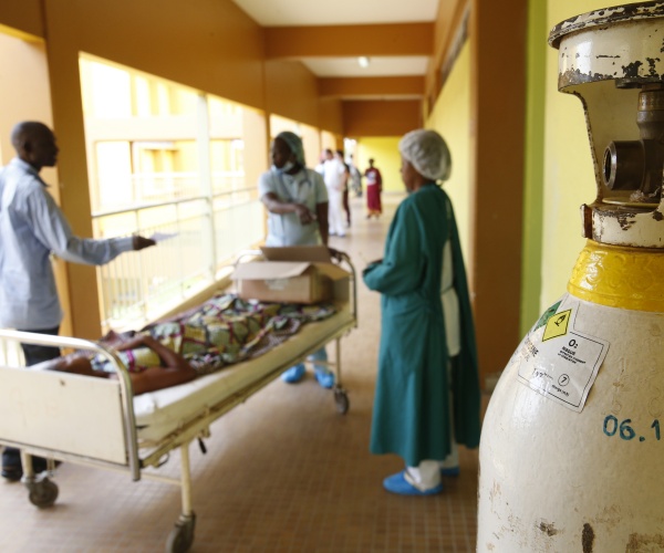 a hospital in the Congo