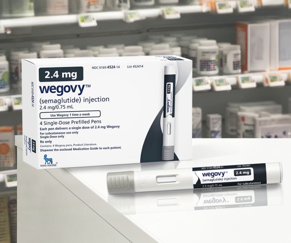 Wegovy in box, injection