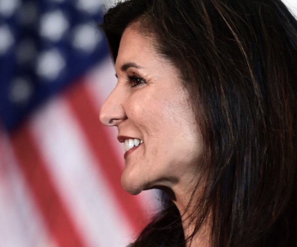 nikki haley smiling