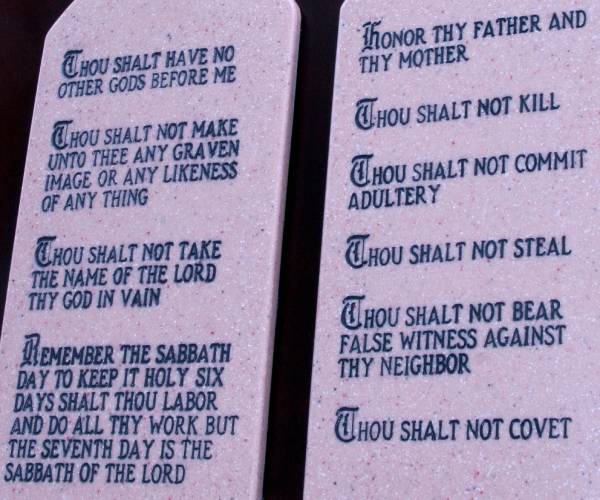 the ten commandments