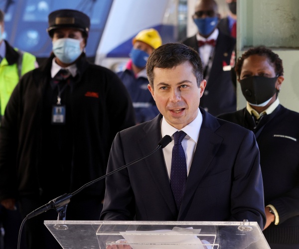 Rasmussen: Transportation Sec. Buttigieg Underwater from Paternity Leave