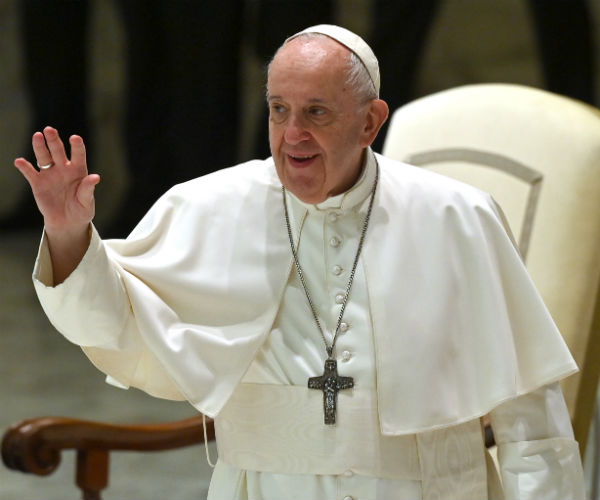 pope francis at the vatican