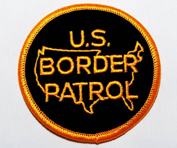 border patrol patch