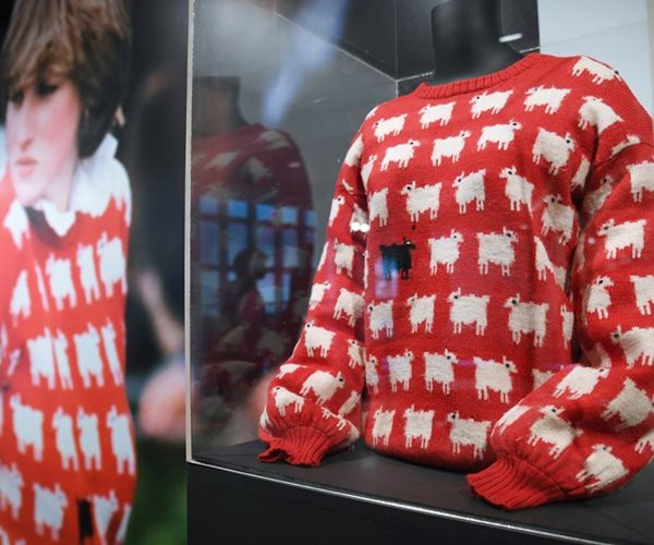 Princess Diana's 'Black Sheep' Sweater Auctions for $1.1M