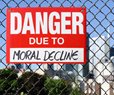 Moral Decline Creates Society of Anger and Hate