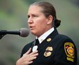 LA Fire Chief Meets With Mayor, Claims She Is Still in Her Job