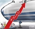 Rising Airfare by Jeff Koterba