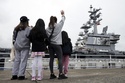 USS Ronald Reagan Leaves Its Japan Home Port after Nearly 9 Years