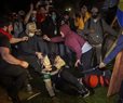 Violence, Chaos on Campuses as Protesters, Counter-Protesters Clash Over Gaza War